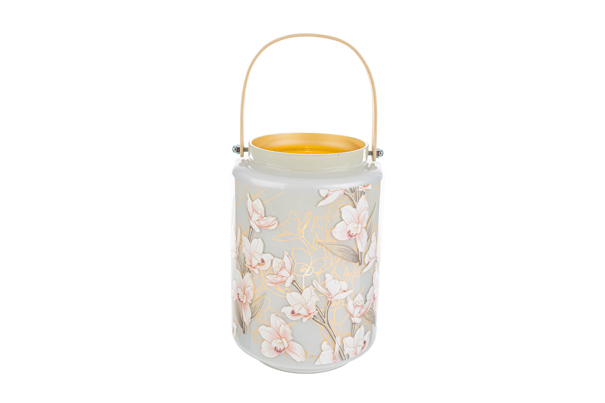 Favor Lantern Flowers Glass with Shopper The Stars