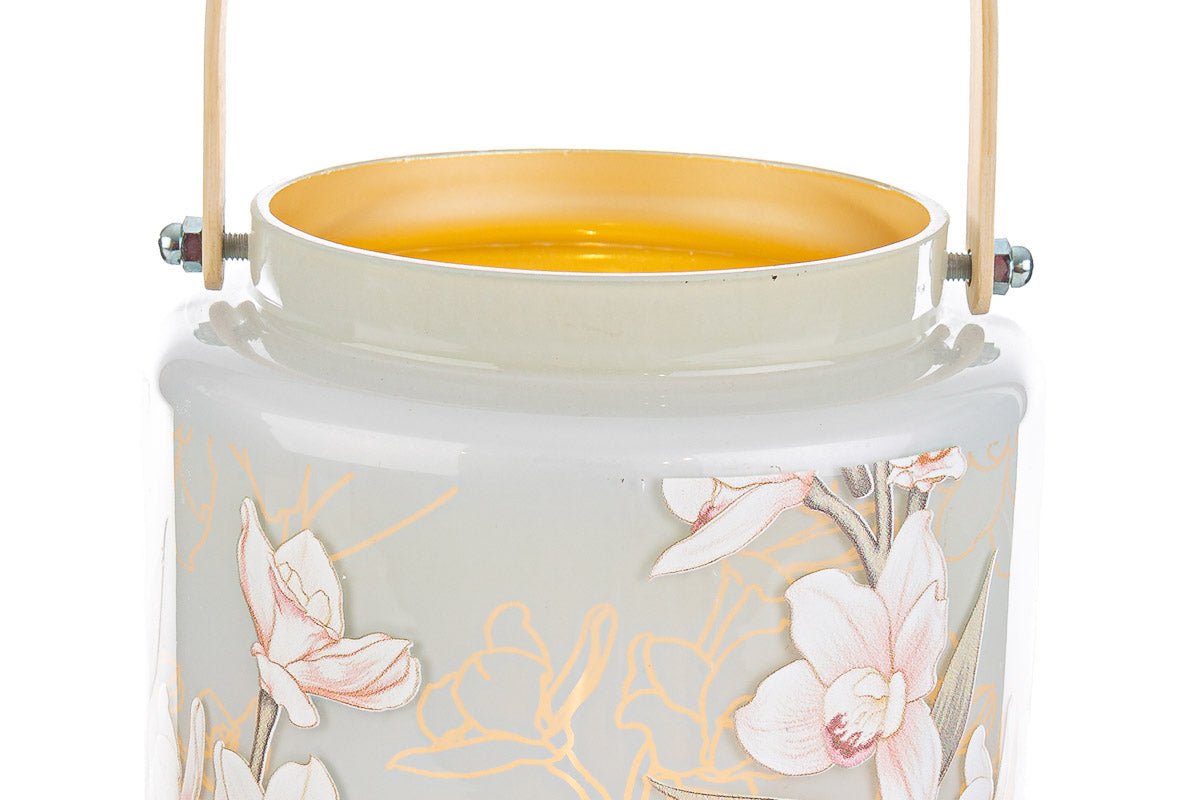 Favor Lantern Flowers Glass with Shopper The Stars