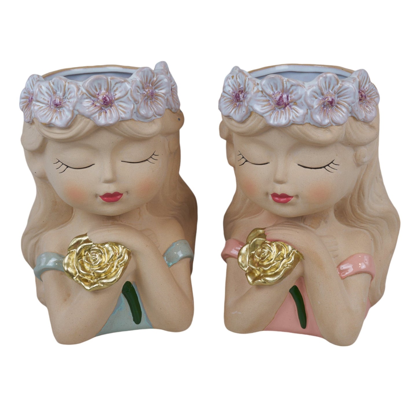 Bomboniera Vaso Busto Ragazza Melograno