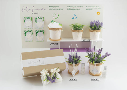 Bomboniera Vaso con Semi Margot