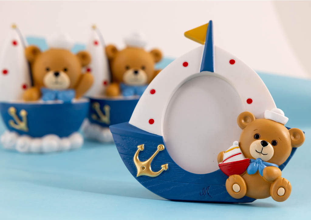 Margot Sailor Bear Photo Holder Favor
