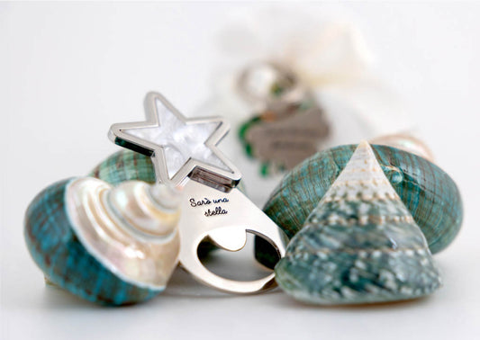 Bomboniera Apribottiglie Acciaio Col. Oro Margot