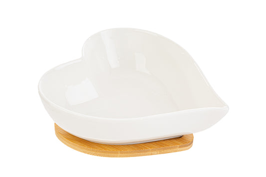 Bomboniera Ciotola Cuore Porcellana Le Stelle