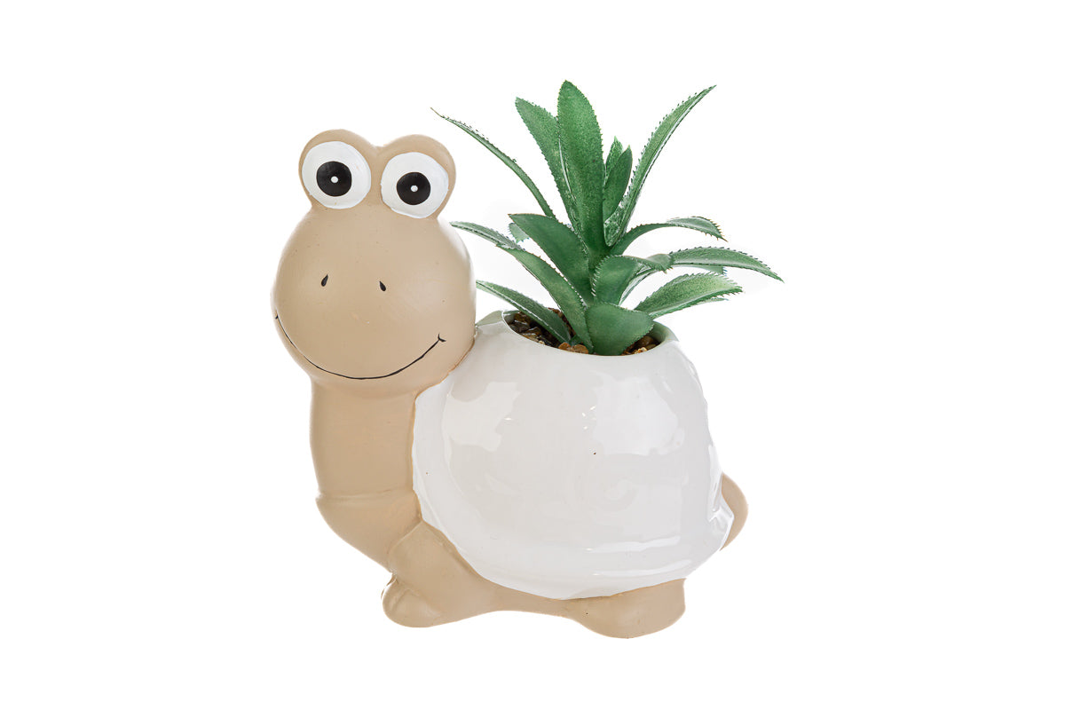 Ceramic Turtle Favor Artificial Plant The Stars