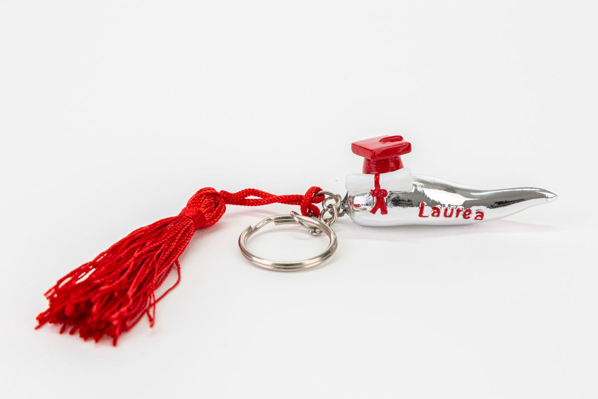 Graduation Horn Resin Stars Keychain Favor