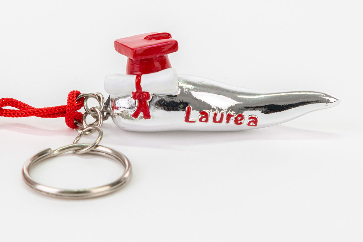 Graduation Horn Resin Stars Keychain Favor