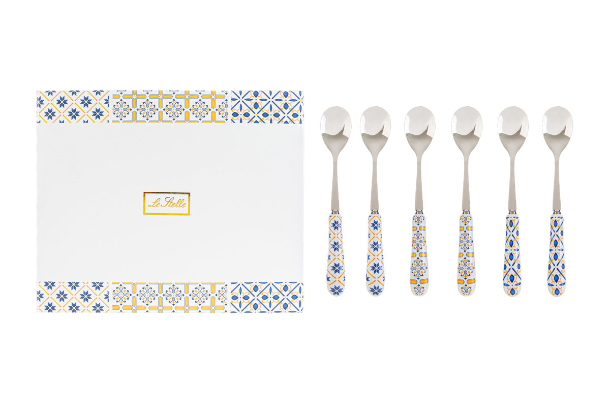 Favor Set of Starry Metal Spoons