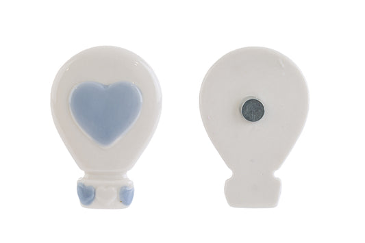 Bomboniera Segnaposto Calamita Mongolfiera Porcellana Le Stelle