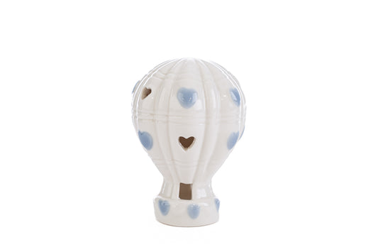 Bomboniera Mongolfiera Porcellana Le Stelle