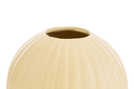 Bomboniera Vaso Porcellana Giallo Le Stelle