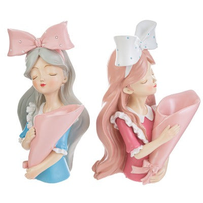 Bomboniera Vaso Resina Girl Le Stelle