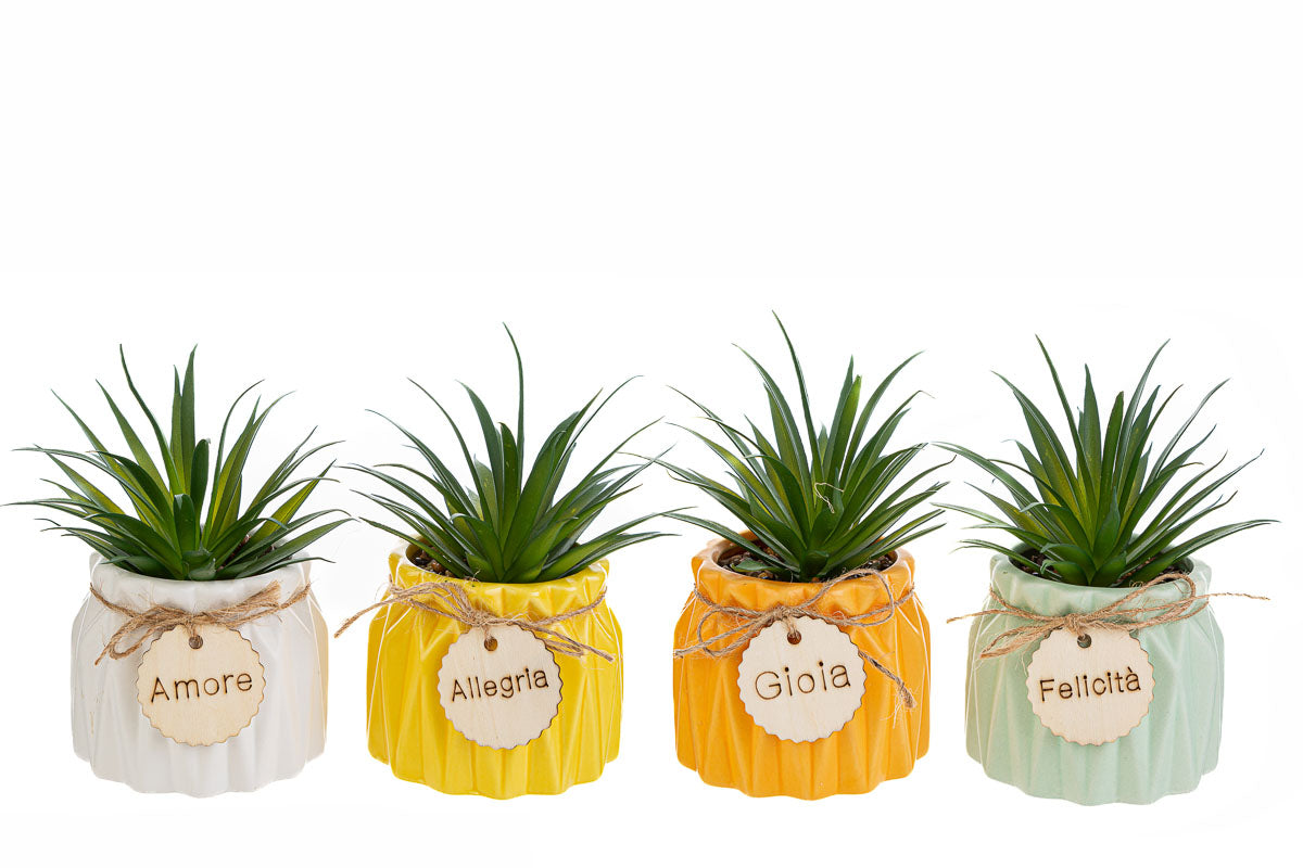 Plante Artificielle Pot Céramique Favour Le Stelle
