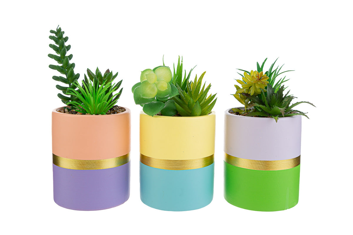 Plante Artificielle Pot Céramique Favour Le Stelle