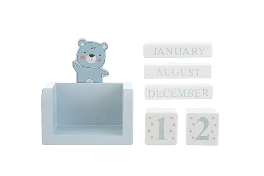 Bomboniera Datario Legno Le Stelle