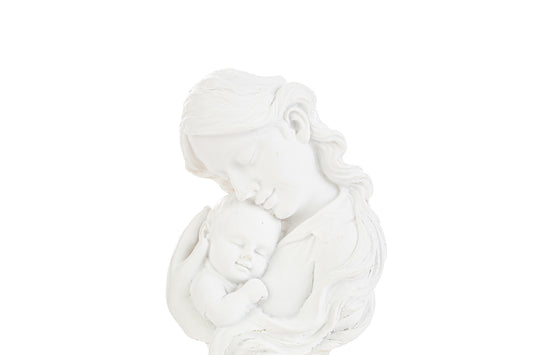 Bomboniera Maternità Resina Bianco con Shopper Le Stelle