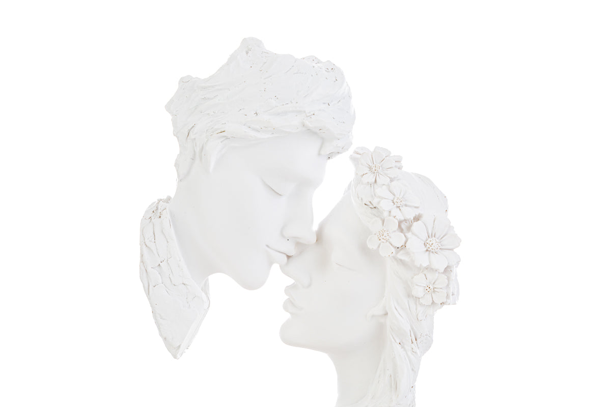 Faveur de couple en résine blanche avec Le Stelle Shopper