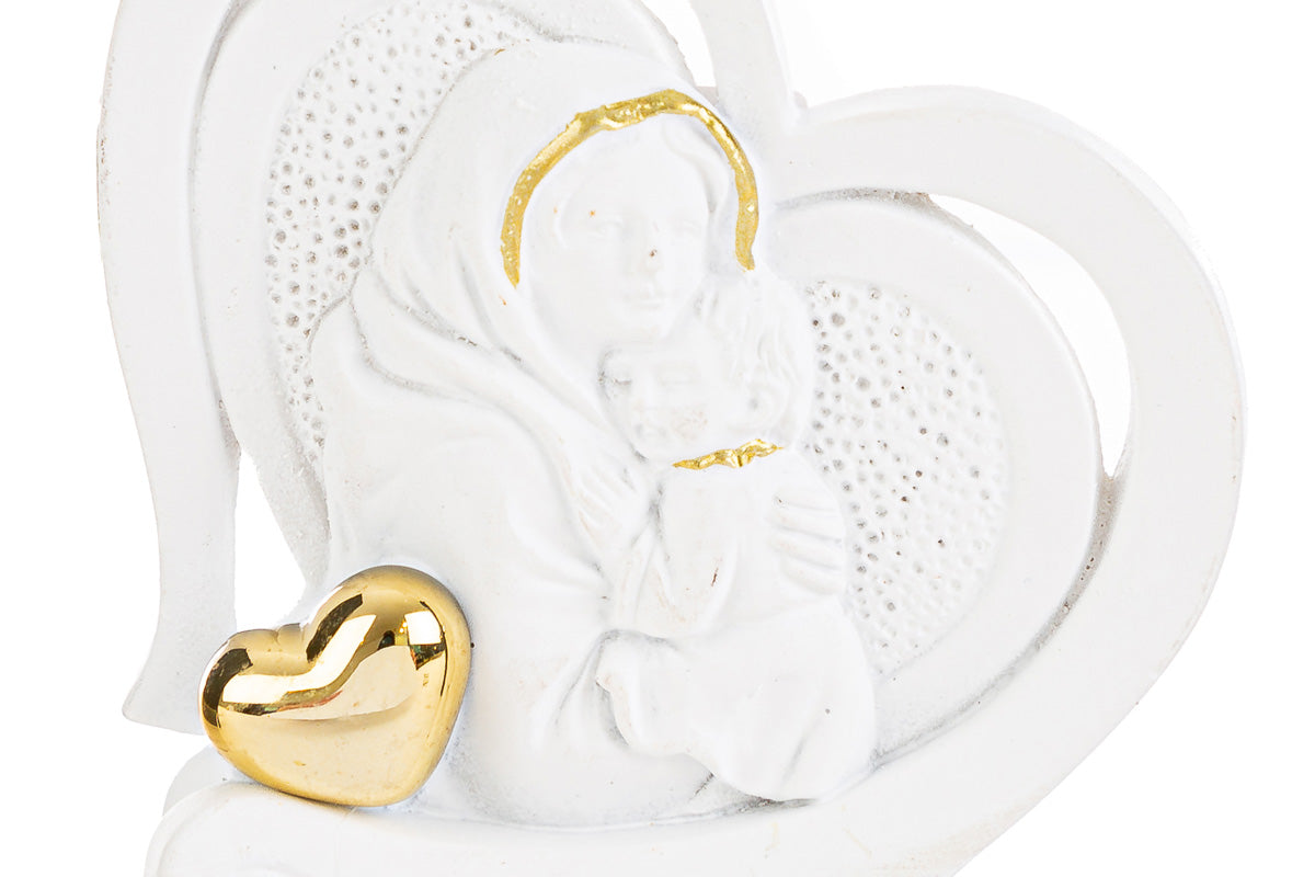 Faveur de mariage ou espace réservé avec aimant coeur et étoiles de maternité