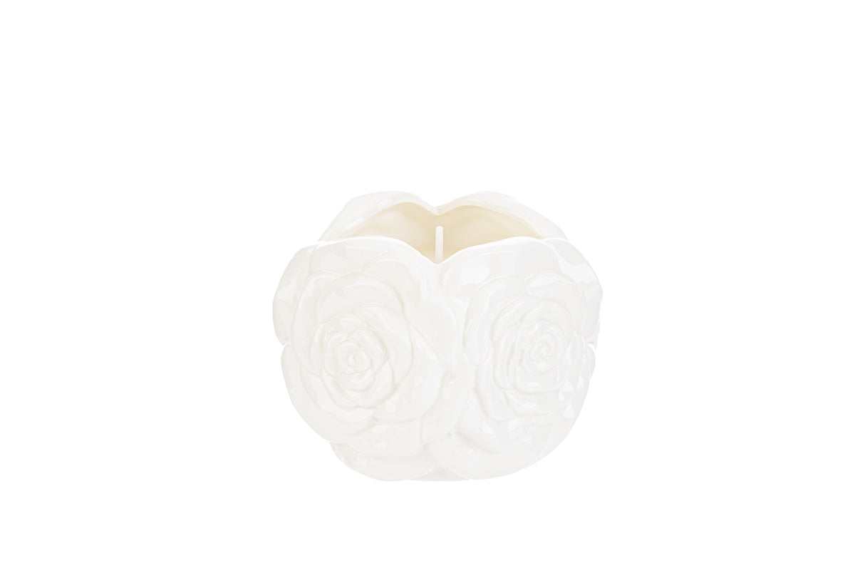 Favor Scented Candle Pink Porcelain with Shopper The Stars