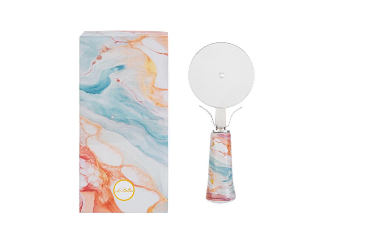 Circus Pizza Cutter Wedding Favor with Case