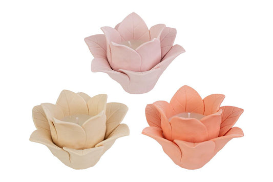 Bomboniera Candela Fiore con Astuccio Le Stelle