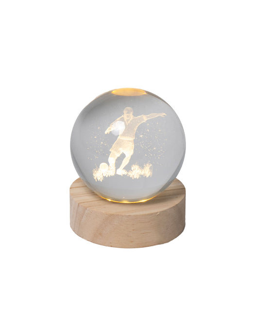 Bomboniera Lampada Sfera Calciatore LED Margot