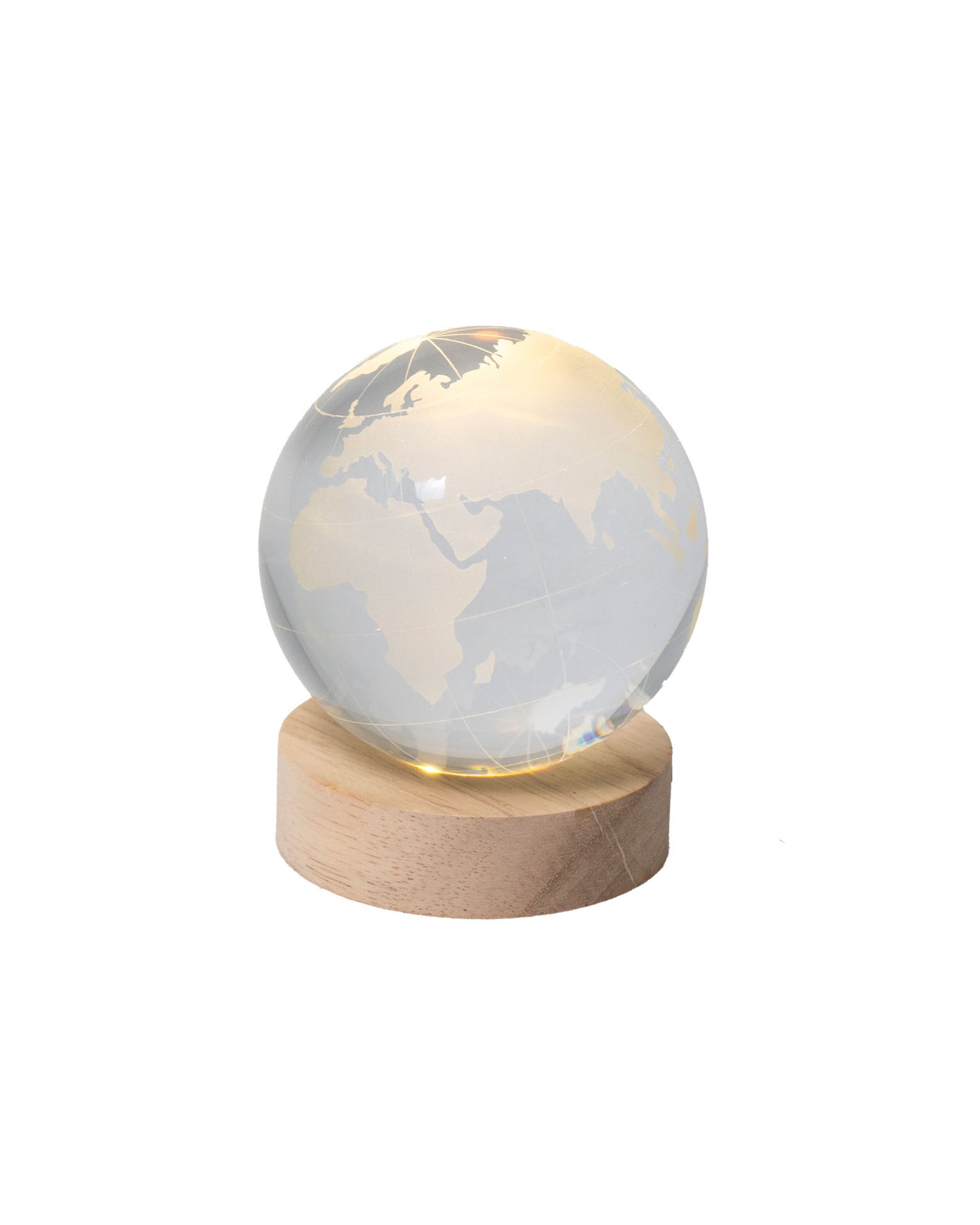 Bomboniera Lampada Sfera Mondo LED Margot