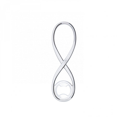 Bomboniera Apribottiglie Infinity Acciaio e Oro 24 Carati Bugatti