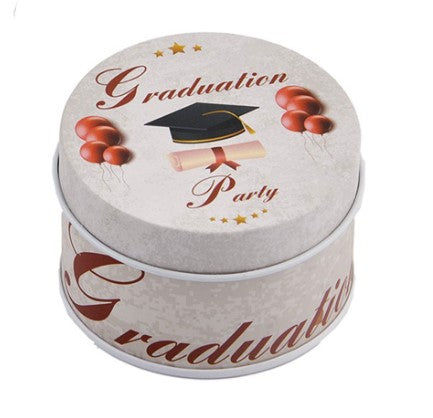 Bomboniera Scatola in Latta Laurea