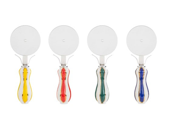 Circus Pizza Cutter Wedding Favor with Case