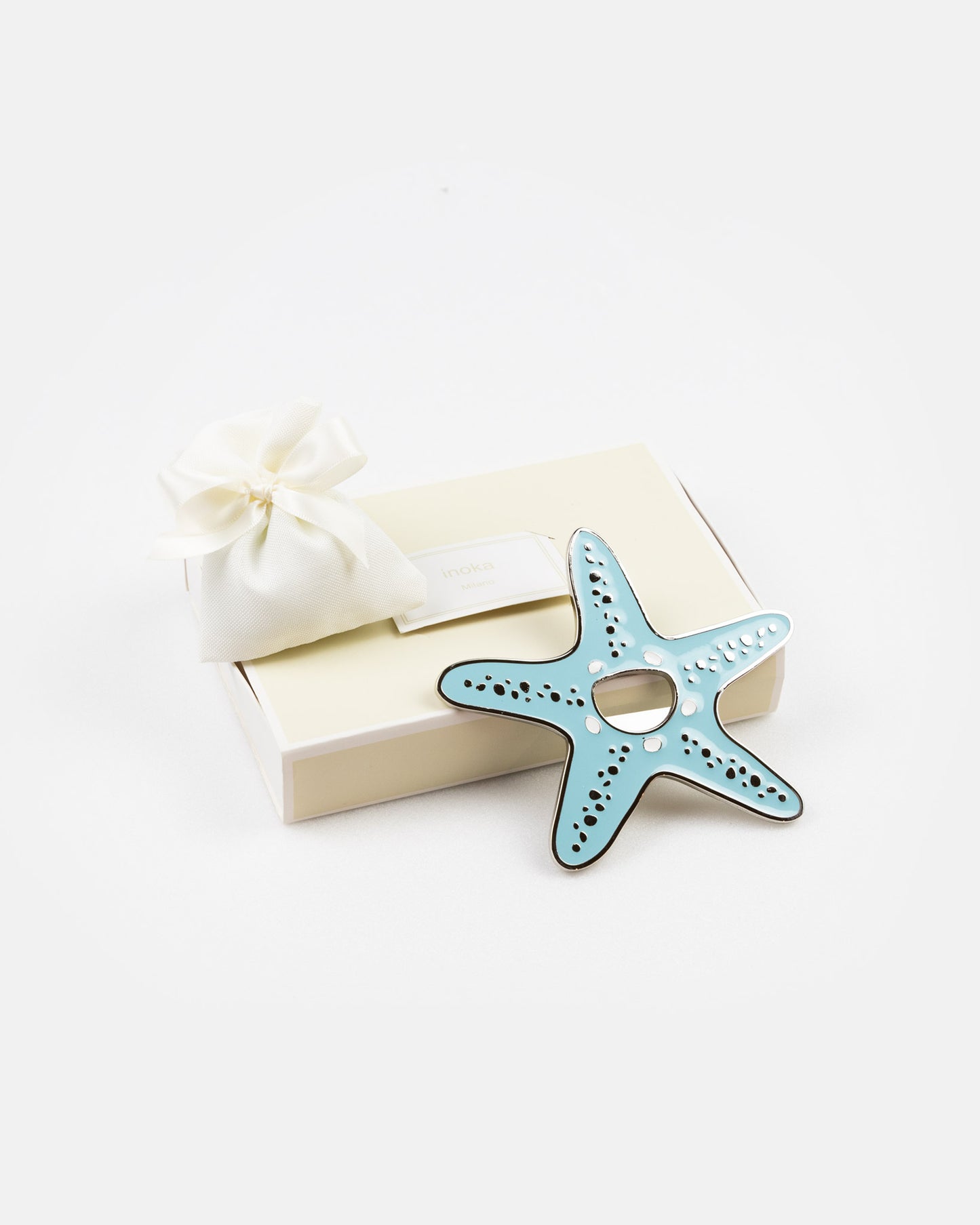 Margot Starfish Enamelled Magnet Bottle Opener Favor