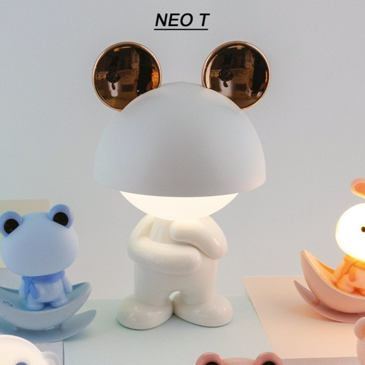 Bomboniera Lampada Coniglio e Topo Margot