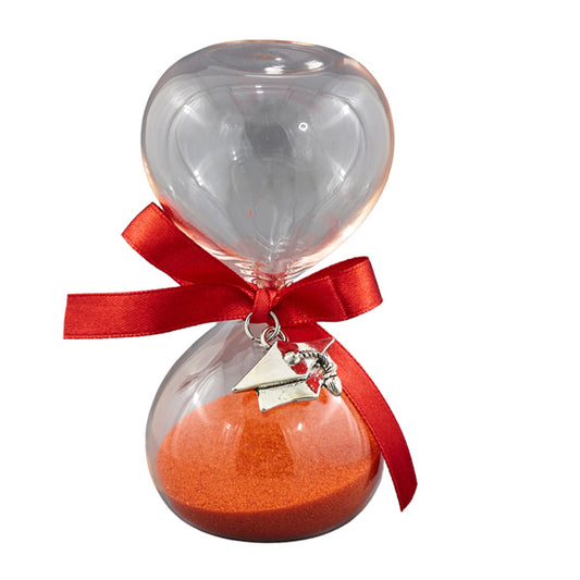 Hourglass Graduation Favor with Packable Pendant