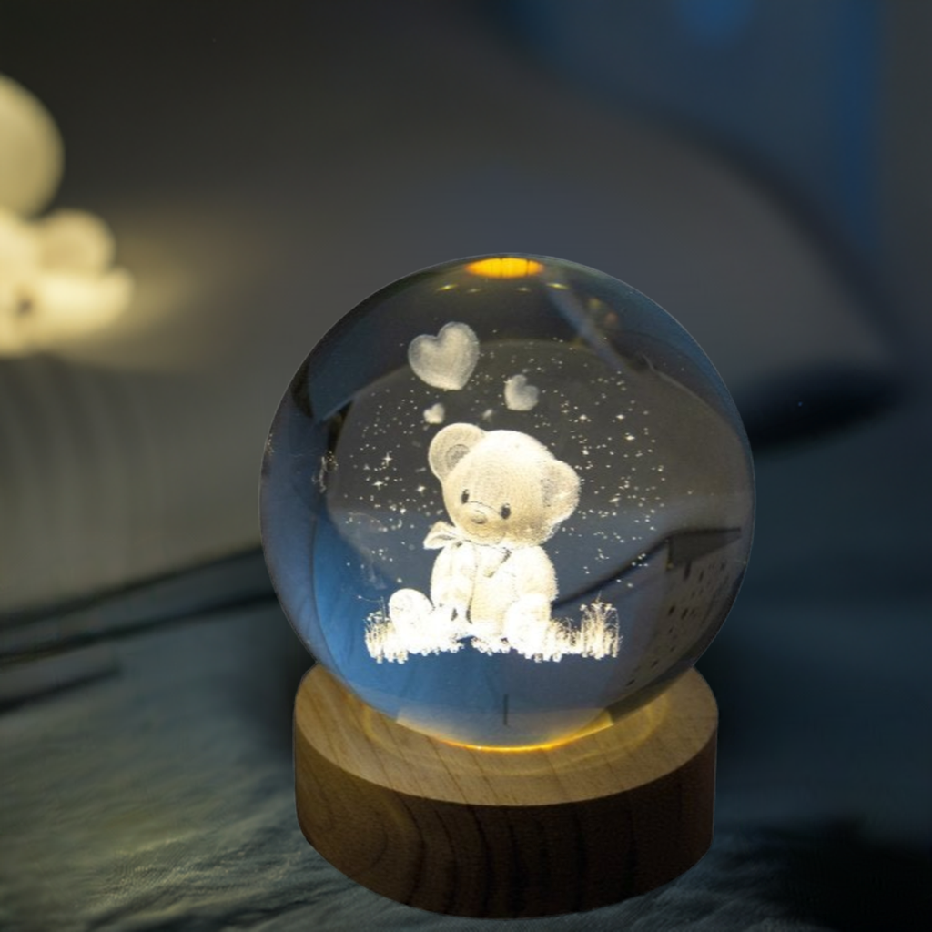 Favor Balloon LED 4 colors Porcelain Stars