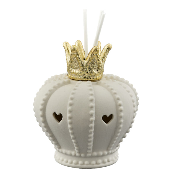 Satin Porcelain Crown Led Perfumer Favor