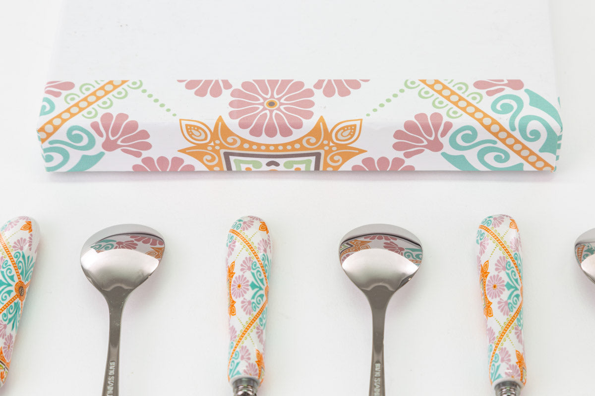 Favor Set of Starry Metal Spoons