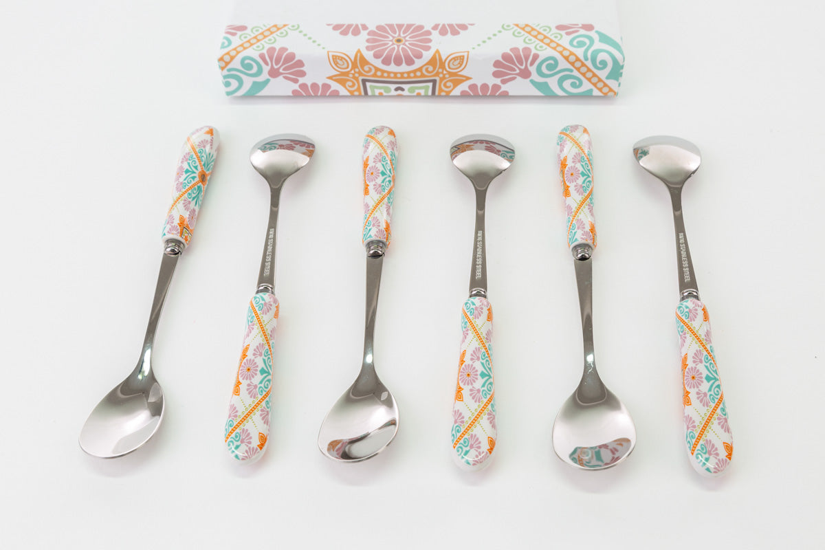 Favor Set of Starry Metal Spoons
