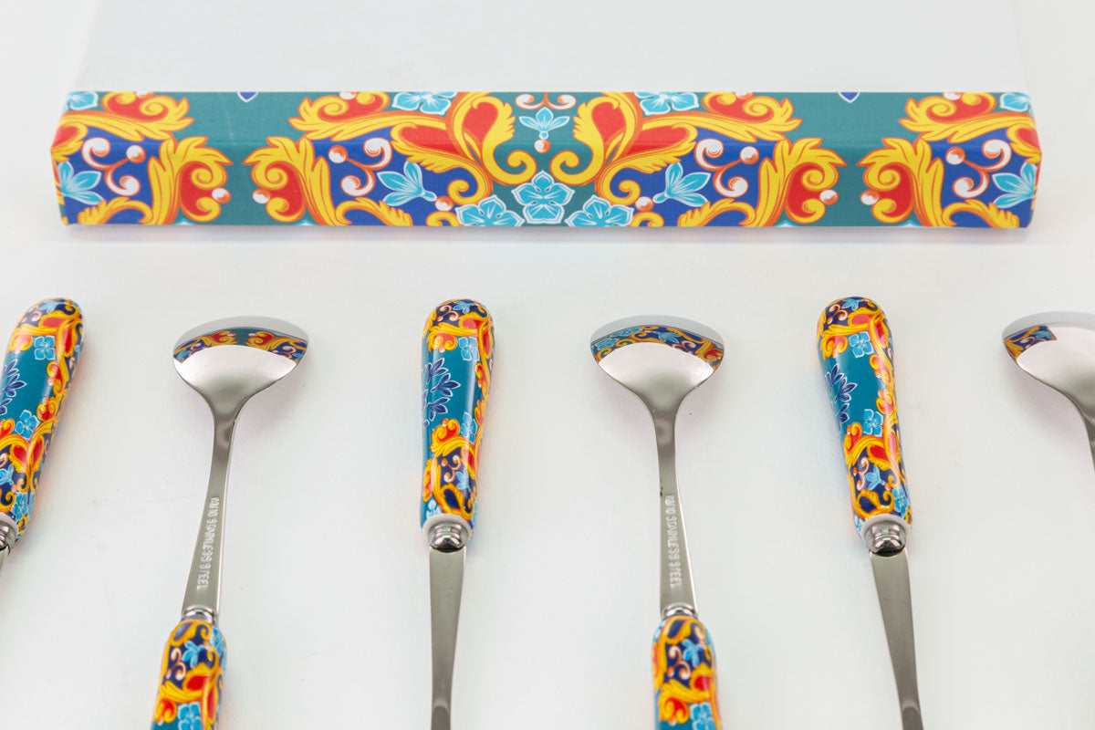 Favor Set of Starry Metal Spoons