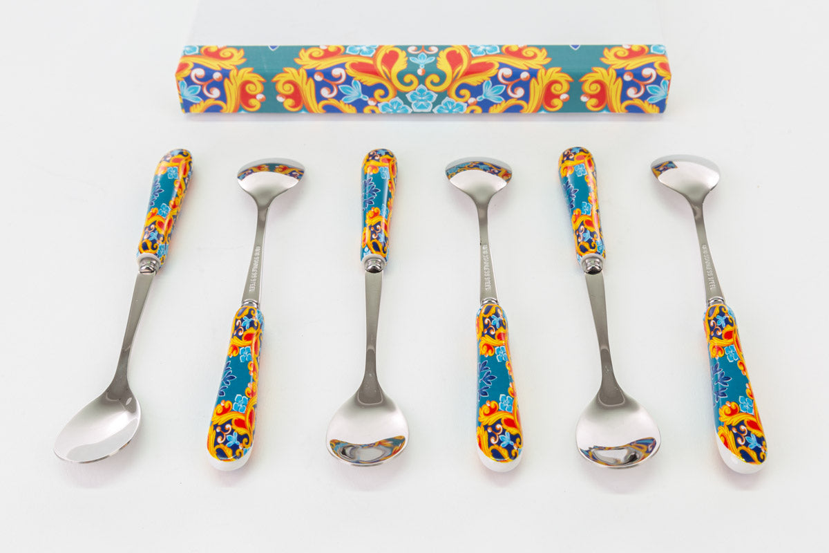 Favor Set of Starry Metal Spoons