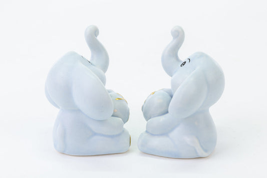 Bomboniera Elefantino Cuore Led Porcellana Le Stelle