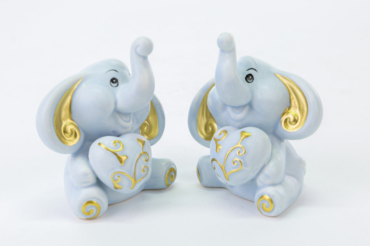 Led Porcelaine Coeur Éléphant Favor Le Stelle