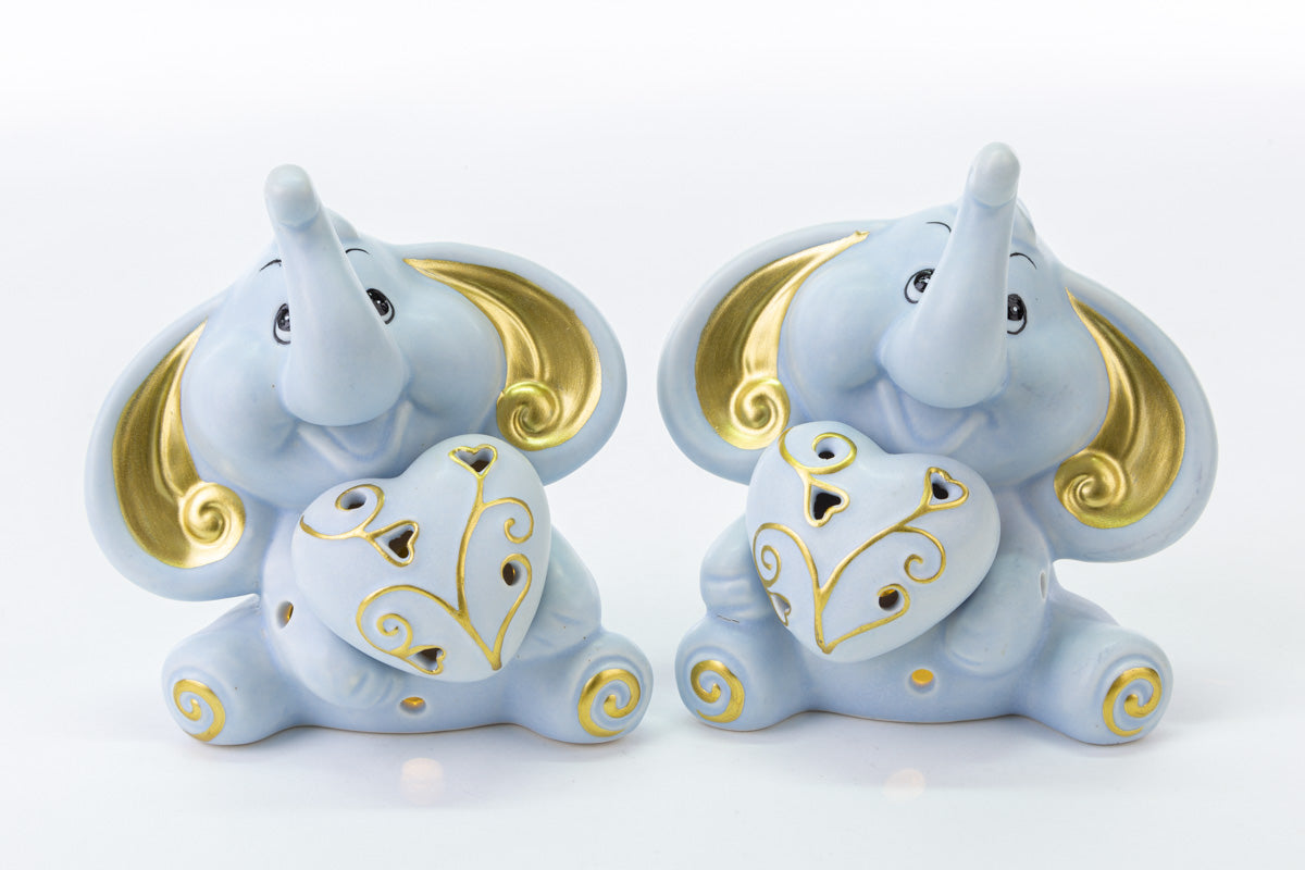 Led Porcelaine Coeur Éléphant Favor Le Stelle