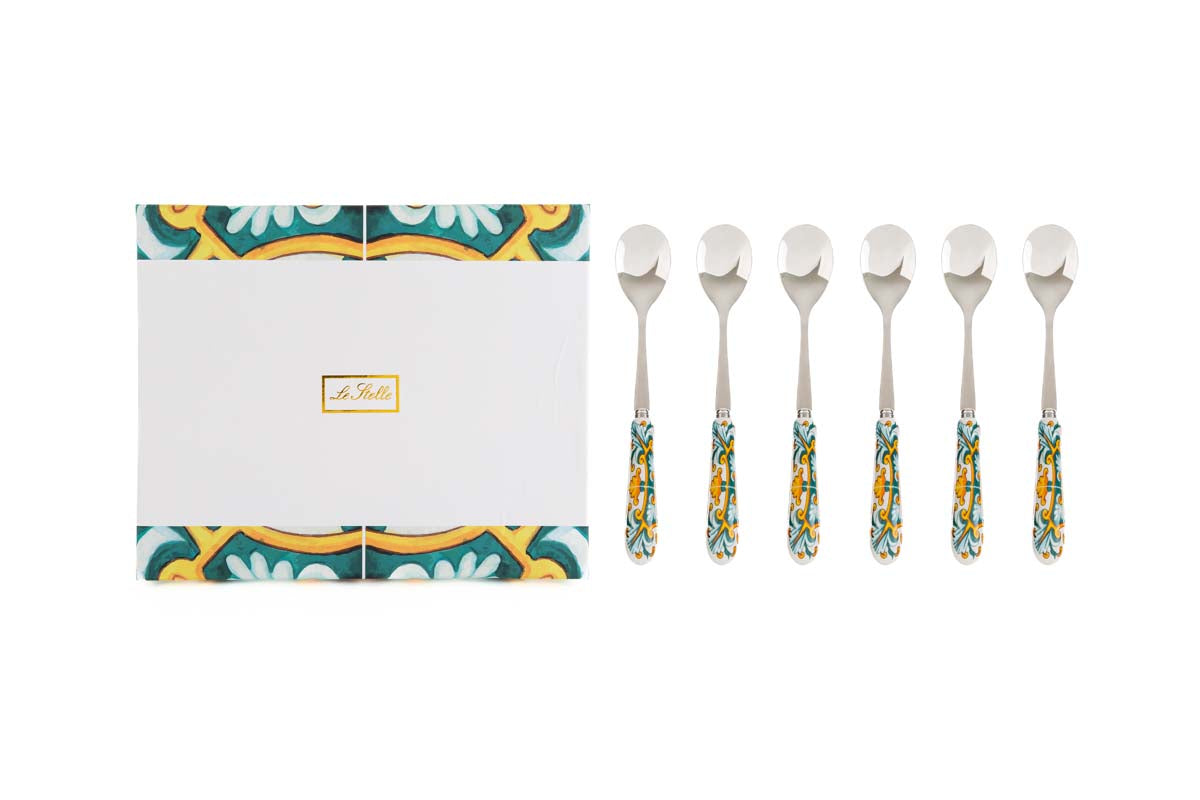 Favor Set of Starry Metal Spoons