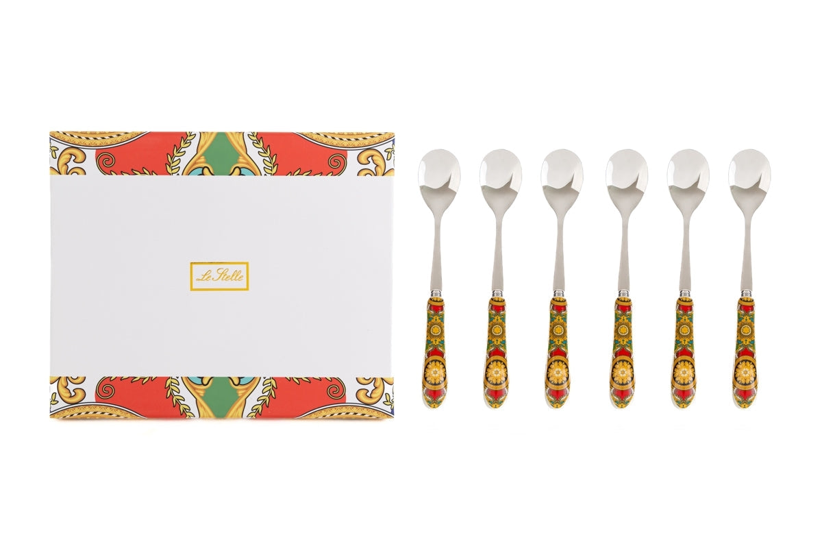 Favor Set of Starry Metal Spoons