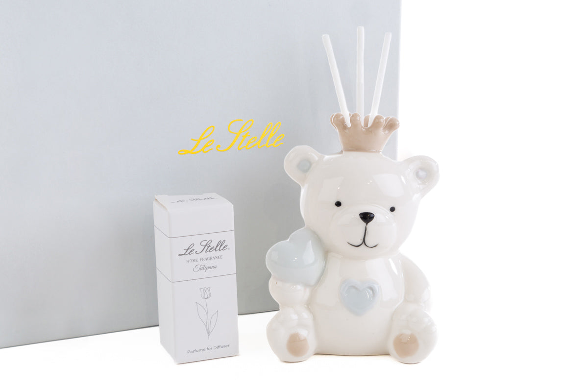 Light Blue and Pink Bear Perfumer Favor