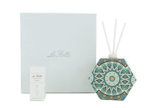 Bomboniera Profumatore Cashmere Porcellana "Le Stelle" Esagonale