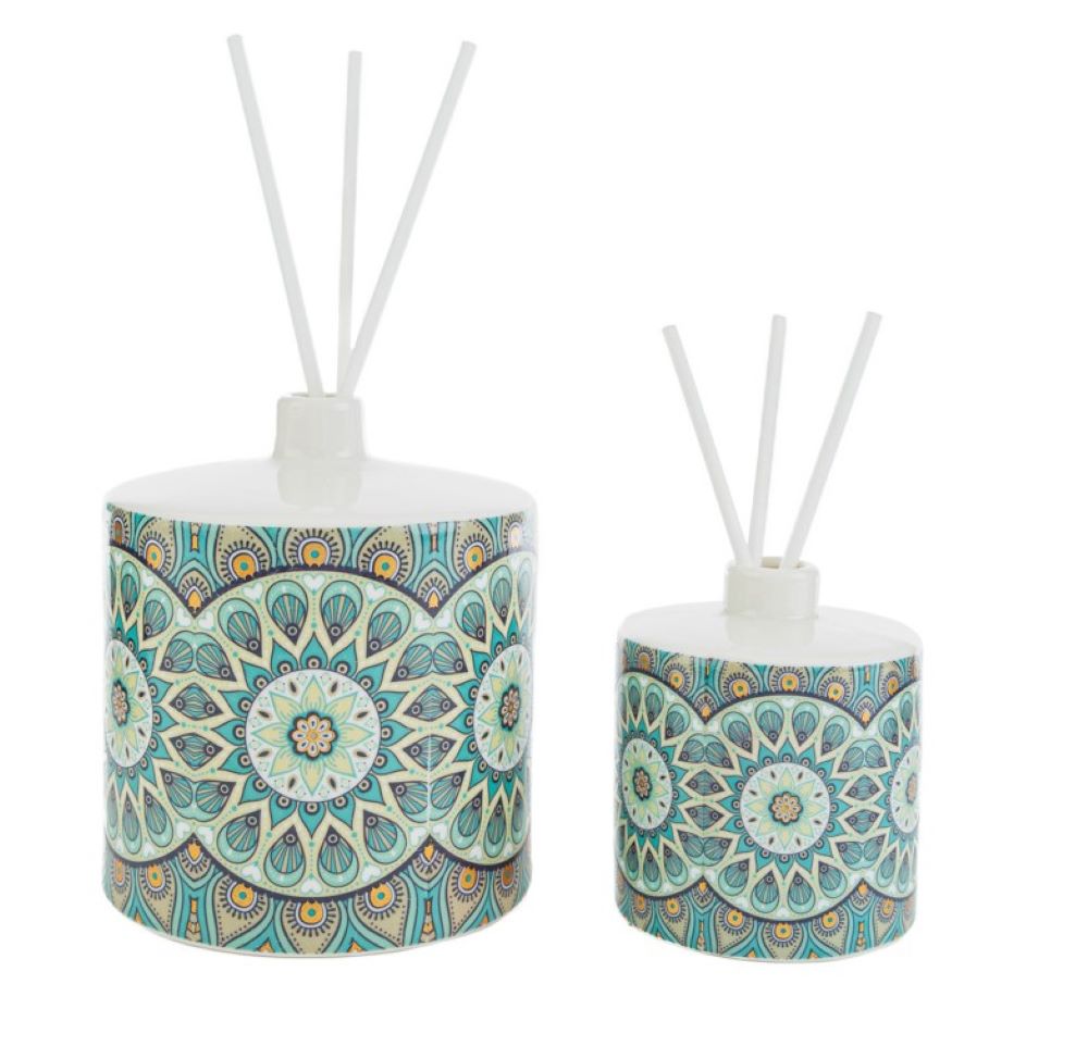 Cashmere Porcelain Perfumer Favor "Le Stelle" Round