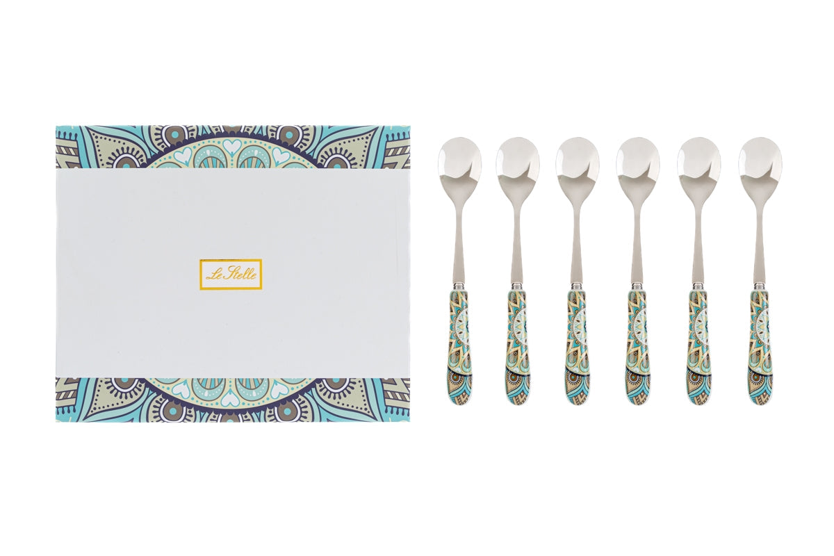 Favor Set of Starry Metal Spoons