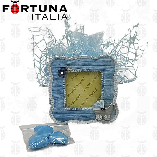 Bomboniera Cornice Nascita Battesimo Completo