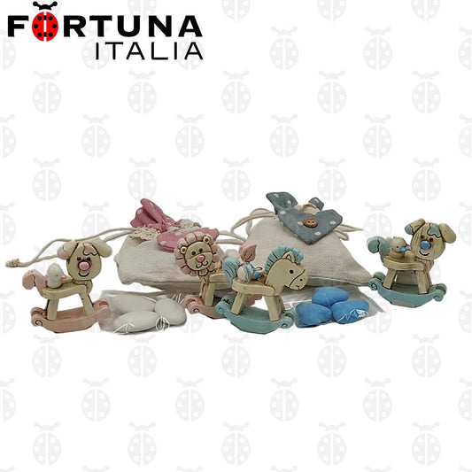 Bomboniera Dondolo Figure Completo