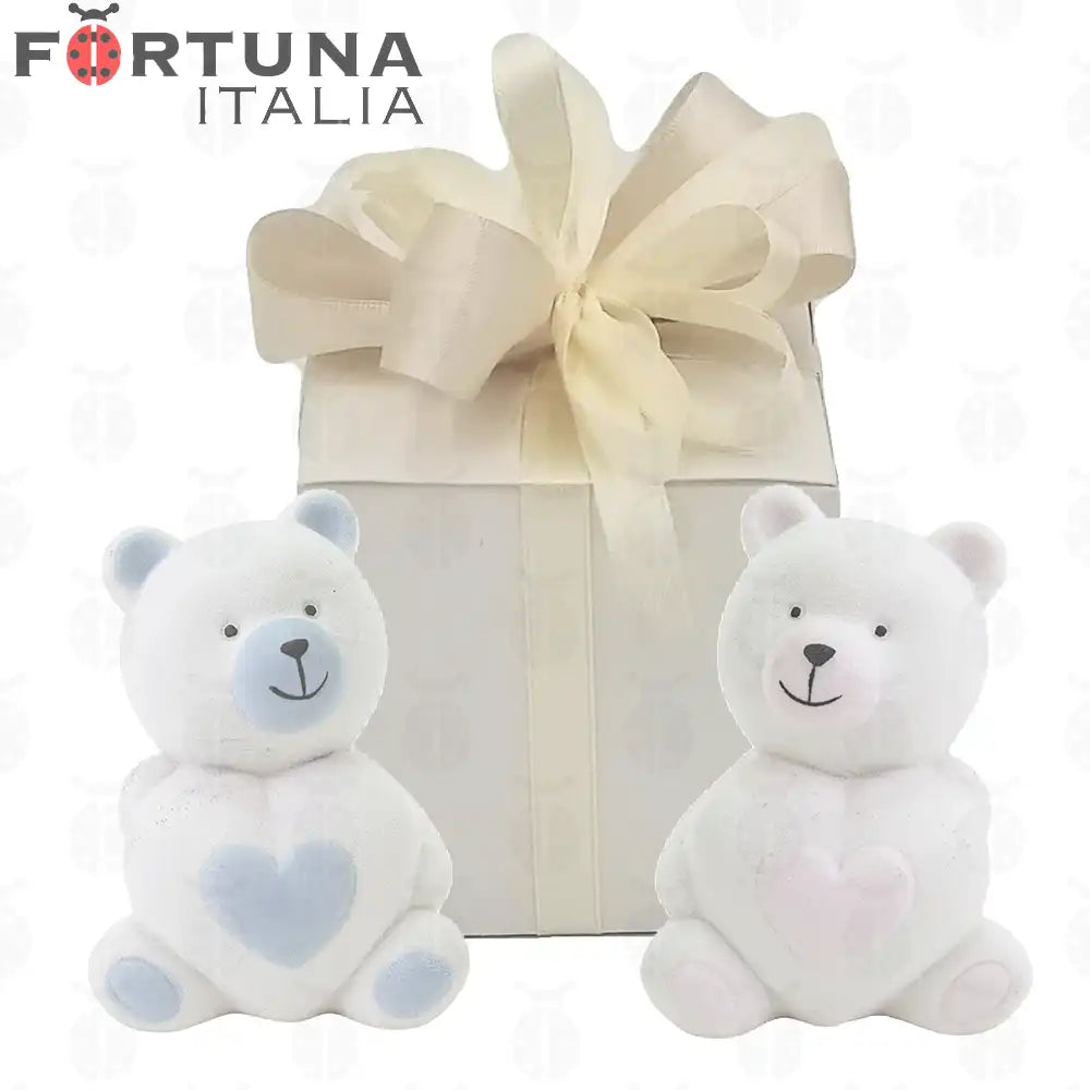 Ours Coeur En Porcelaine Favorise Les Etoiles
